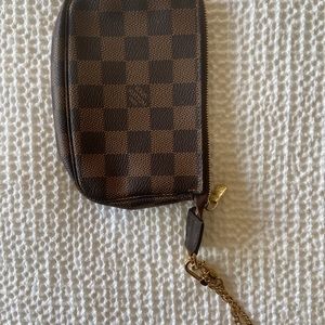 Louis Vuitton Mini Pochette | Damier Ebene